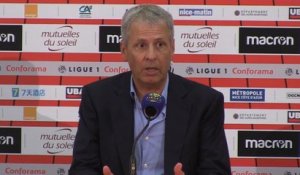FOOTBALL: Ligue 1: 5e j. - Favre : "On a vraiment joué en équipe"