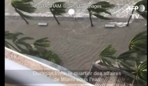 Irma inonde le quartier des affaires de Miami