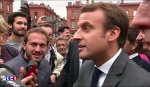 Emmanuel Macron : un intermittent du spectacle l’interpelle sur les "fainéants" (vidéo)