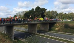 Ils klaxonnent contre la loi travail