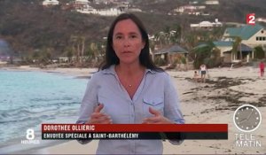Ouragan Irma : Emmanuel Macron à Saint-Barthélemy