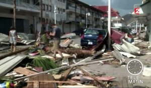 Ouragan Irma : les promesses d'Emmanuel Macron aux sinistrés des Antilles