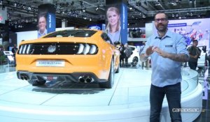 Ford Mustang restylée : plus agressive et plus puissante - vidéo en direct du Salon de Francfort 2017