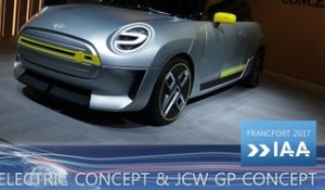 Mini Electric Concept et JCW GP Concept en direct du Salon de Francfort 2017