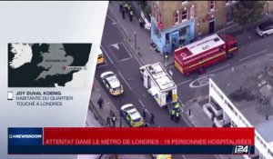 Attentat dans le métro de Londres : 18 personnes hospitalisées