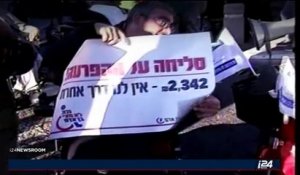 Israël : les handicapés manifestent pour leurs droits