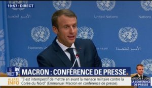 Macron: "Les médias français s'intéressent trop à la communication et pas assez au contenu"