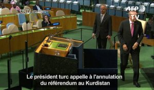 Erdogan appelle à l'annulation du référendum au Kurdistan