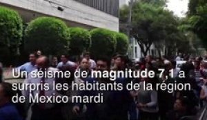 Un violent séisme secoue le Mexique