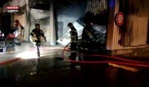 Grenoble : Un incendie volontaire ravage la gendarmerie (Vidéo)