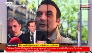 Zap politique : pour Marine Le Pen, Florian Philippot est mort politiquement (vidéo)
