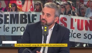 Menaces de blocages : "Ce qui est excessif, c'est ce que fait le gouvernement", juge Alexis Corbière