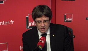 Carles Puigdemont : "Parmi ceux qui déclarent qu'ils vont aller voter, il y a une large majorité qui vont voter pour oui."