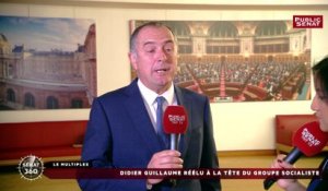 "Le groupe PS du Sénat n'est pas dans la majorité présidentielle" affirme Didier Guillaume