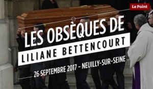 Les obsèques de Liliane Bettencourt à Neuilly-sur-Seine