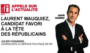 Laurent Wauquiez, candidat favori à la tête des Républicains