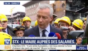 STX: "S'unir entre Européens, c'est nous donner la force de conquérir des parts de marché", assure Le Maire