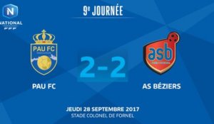 Jeudi 28/09/2017 à 19h45 - Pau FC - AS Béziers - J9 (24)