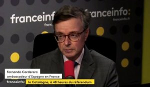 Référendum en Catalogne : "Cette consultation ne remplit aucun critère pour être valable", selon l'ambassadeur d'Espagne en France