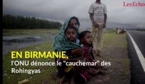 En Birmanie, l'ONU dénonce le "cauchemar" des Rohingyas