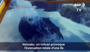 Vanuatu: un volcan provoque l'évacuation totale d'une île