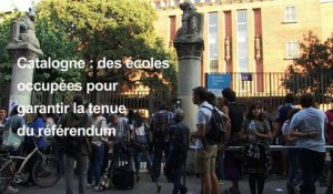 Catalogne: des écoles occupées pour garantir le référendum
