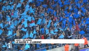 Ligue 2 - 10ème journée - Résumé du match Le Havre 3-2 Lorient