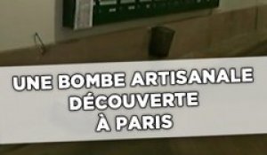 Une bombe artisanale découverte à Paris