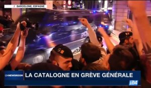 La Catalogne en grève générale