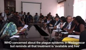 Epidémie de peste à Madagascar: l'OMS inquiète mais rassurante