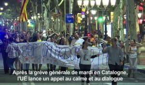 Catalogne: l'UE appelle au dialogue