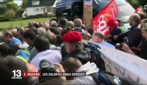 Le "bordel" évoqué par Emmanuel Macron choque les salariés de GM&S
