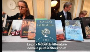 Le Nobel de littérature au Britannique Kazuo Ishiguro