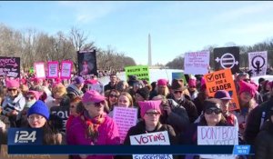 USA : les marches des femmes reprennent