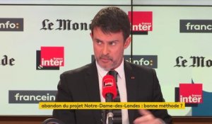 Manuel Valls sur NDDL : "Il aurait fallu évacuer cette ZAD"