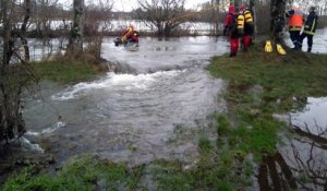Haute-Saône : voiture tombée à l'eau à Froideterre