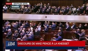 Édition spéciale: discours de Mike Pence à la Knesset
