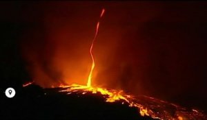 Une tornade de feu filmée dans une forêt du centre du Portugal