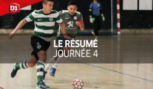 D1 Futsal, Journée 4 : Tous les buts