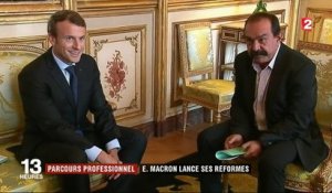 Parcours professionnel : Emmanuel Macron lance ses réformes