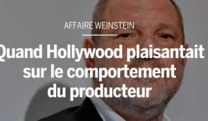 Quand Hollywood plaisantait sur le comportement du producteur Weinstein