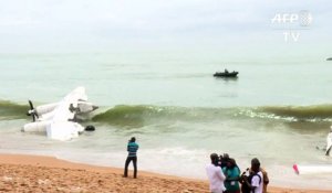 Côte d'Ivoire: un avion s'écrase au large d'Abidjan, 4 morts