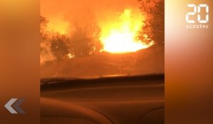 Ils parviennent à s'échapper d'un terrible incendie en Californie - Le Rewind du lundi 16 octobre 2017