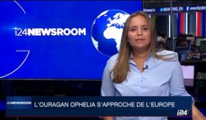 L'ouragan Ophelia s'approche de l'Europe