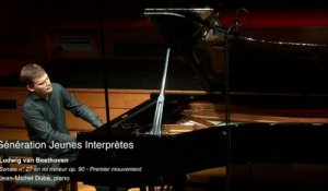Beethoven | Sonate n° 27 en mi mineur op. 90, I.Mit Lebhaftigkeit und durchaus mit Empfindung und Ausdruck  - Jean-Michel Dubé