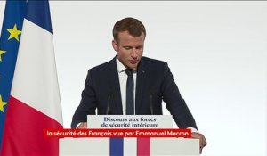 Emmanuel Macron annonce 10 000 emplois supplémentaires dans la police et la gendarmerie sur la durée du quinquennat