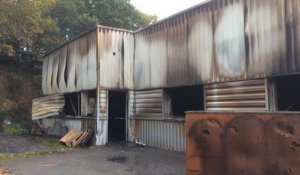 Un incendie a détruit la boulangerie bio Au pain d’Antan