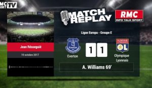 Everton - OL (1-2) : Le Goal Replay avec le son RMCSPORT