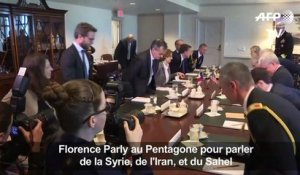 Florence Parly au Pentagone pour parler Syrie, Iran, Sahel