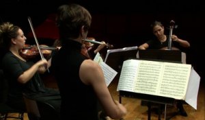 César Franck | Quatuor à cordes en ré majeur I. Poco lento – Allegro par le Quatuor Zaïde